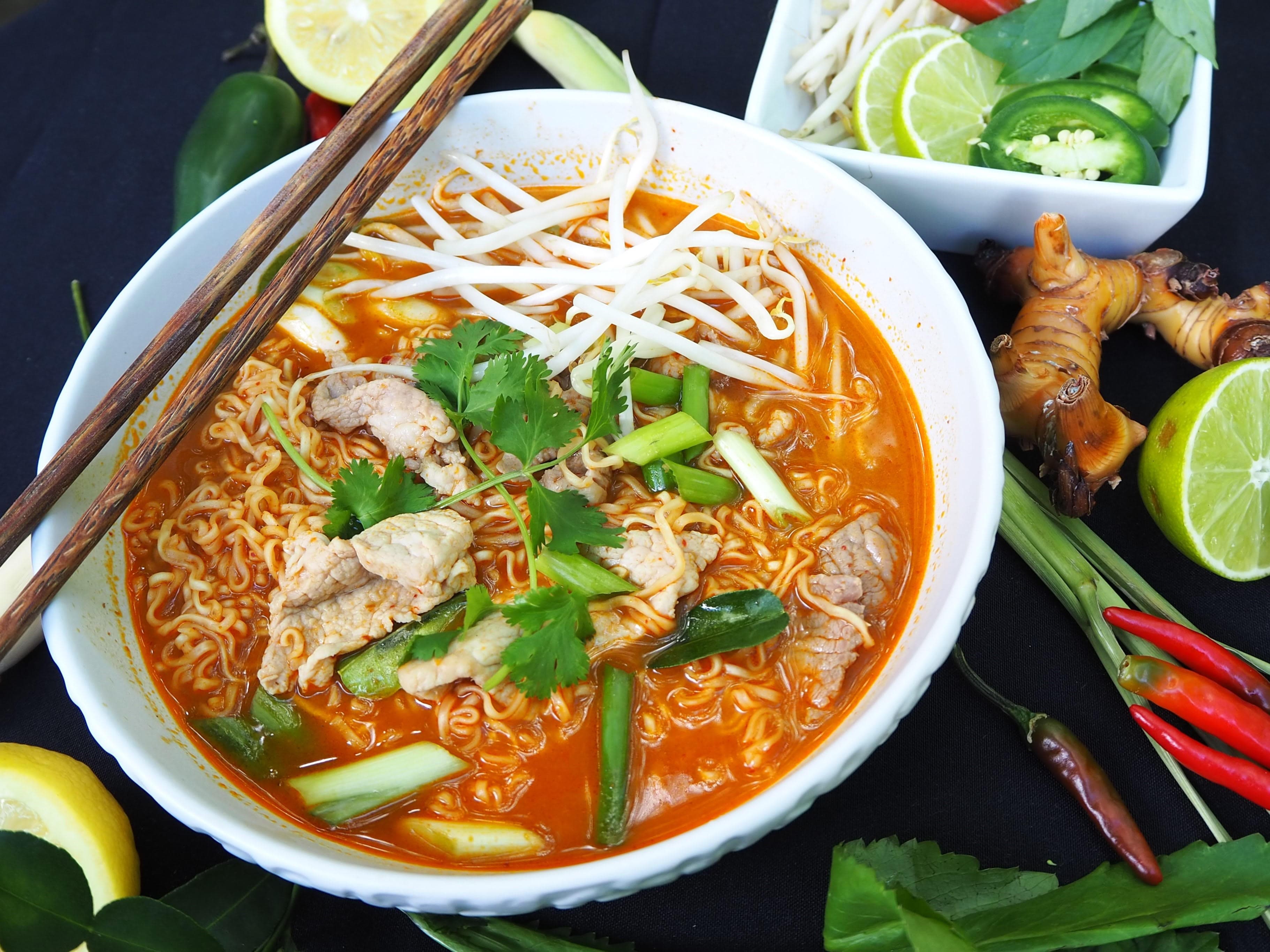 Thai Food Background